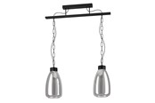 Lampor - EGLO BRICKFIELD LÅNGBORD 2XE27 L710 SVART - 43395