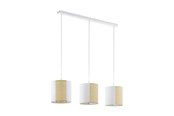 Lampor - EGLO ANHEM LONG TABLE 3L E27 VIT/SJÖGRÄS/PAPPER - 43402