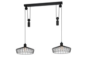 Lampor - EGLO WINKWORTH LÅNGBORD 2XE27 MÖRK BRONS - 43438