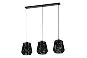 Lampor - EGLO PERSLEY LÅNGBORD L920 3XE27 SVART FSC - 44106