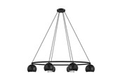 Lampor - EGLO CANTALLOPS LÅNGBORD E14 6L 520X1150 SVART - 98456