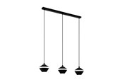 Lampor - EGLO PERPIGO LÅNGBORD GU10 3X400LM SVART - 98682