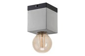 Lampor - EGLO PRESTWICK 3 TAKLAMPA E27 BETONG/SVART - 43595