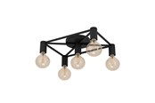 Lampor - EGLO SPEKE TAKLAMPA 5L E27 SVART - 43721