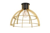 Lampor - EGLO STILLINGTON TAKLAMPA E27 SVART/GULD - 43766