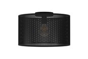 Lampor - EGLO MANBY TAKLAMPA E27 SVART - 43794