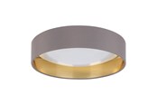 Lampor - EGLO PALOMARO 2 TAKLAMPA Ø3203X3,6W 1110LM 3000K CAPPUCCINO/GULD - 75773