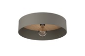 Lampor - EGLO DUAIA TAKLAMPA UMBRA GRÅ/NATURLIG OPTIK/BM - 900837