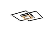 Lampor - EGLO MARINELLO TAKLAMPA 1040LM 485X485 SVART/EG FSC - 901742