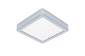Lampor - EGLO FUEVA 6 PLAFOND 150X150 CCT 7W 1100LM IP44 KROM - 901765