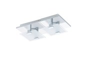 Lampor - EGLO VICARO TAKLAMPA 2X180LM KROM - 93312