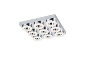 Lampor - EGLO FRADELO TAKLAMPA 9X400LM RUND KROM - 95665