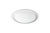 Lampor - EGLO COMPETA 1 TAKLAMPA 2500LM Ø450 VIT/SILVER - 95678