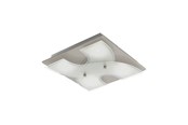 Lampor - EGLO DIRUS TAKLAMPA 4X340LM 290X290 BS/SATINERAD - 96397