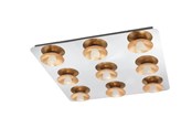Lampor - EGLO TORANO TAKLAMPA 9X510LM DIMMPB. KROM/GULD - 97525