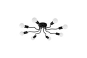 Lampor - EGLO ORAZIO TAKLAMPA Ø680 8XE27 SVART - 97984