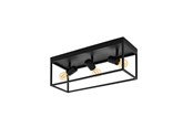 Lampor - EGLO SILENTINA TAKLAMPA 3XE27 SVART - 98333
