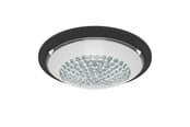 Lampor - EGLO ACOLLA 1 TAK Ø290 11W 1300LM SVART/VIT/KLAR - 99356