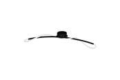 Lampor - EGLO EGIDONELLA TAKLAMPA 3250LM L900 SVART/OPAL - 99381