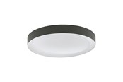 Lampor - EGLO LAURITO TAKLAMPA 2760LM Ø490 SVART/VIT - 99782