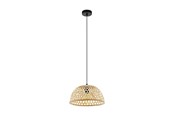 Lampor - EGLO CLAVERDON HÄNGE E27 Ø370 BAMBU - 43253