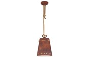 Lampor - EGLO MEOPHAM HÄNGE E27 Ø240 ROST - 43404