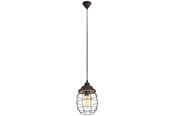 Lampor - EGLO BAMPTON HÄNGSMYCKE ANTIK BRUN - 49219