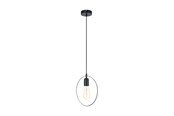 Lampor - EGLO BEDINGTON HÄNGSMYCKE OVAL SVART - 49775
