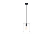 Lampor - EGLO BEDINGTON PENDEL 4 KANT SVART - 49776