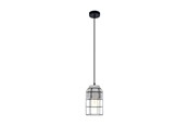 Lampor - EGLO CONSETT PENDANG Ø140 BETONG/SVART - 49783