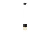 Lampor - EGLO MONTEBALDO PENDEL 400LM SVART/GULD - 97733
