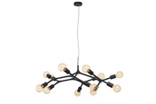 Lampor - EGLO BOCADELLA HÄNGE 12L SVART - 98347