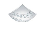 Lampor - EGLO NERINI PLAFOND 1600LM 340X340 KRISTALL - 95578