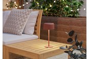 Lampor - EGLO ROCCANOVA SOLAR BORDLAMPA MED TOUCH RÖD - 901896