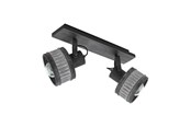 Lampor - EGLO TURROCK SPOT 2XE27 SVART - 43445