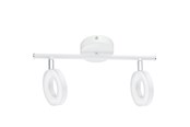Lampor - EGLO ODERSO SPOT 2X360LM VIT - 75202