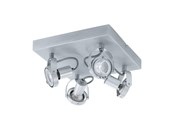 Lampor - EGLO NOVORIO SPOT 4L ALU - 94645
