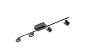 Lampor - EGLO MAURANO SPOT 4X480ULM SVART KROM - 94724
