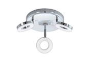 Lampor - EGLO GONAGO SPOT RONDEL 3X360LM IP44 KROM - 94762