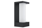 Lampor - EGLO CIVIDINO UTOMHUS VÄGG 6W 360LM IP44 SVART/SATIN - 98744