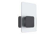 Lampor - EGLO EREDITA UDE VÄGG 10W 1000LM IP44 ANTRACIT/SATIN. - 99585