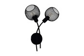 Lampor - EGLO WRINGTON 1 VÄGG 2XE14 H355 SVART - 43375