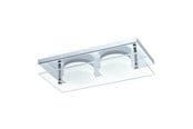 Lampor - EGLO ABIOLA VÄGG/TAK 2X450LM 115X220 KROM - 75327