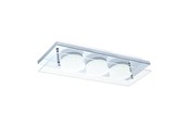 Lampor - EGLO ABIOLA VÄGG/TAK 3X450LM 115X330 KROM - 75328