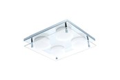 Lampor - EGLO ABIOLA VÄGG/TAK 4X450LM 220X220 KROM - 75329