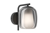 Lampor - EGLO CIAMPINO WALL H220 E27 SVART/GRÅ - 901723