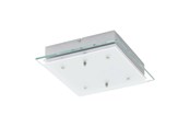 Lampor - EGLO FRES 2 VÄGG 4L 290X290 SATIN/KLAR - 93888