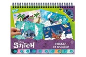 Kreativa spel - Totum DISNEY STITCH Sticker by Number block - 700123