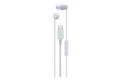 Hörlurar / Headset - Sony IER-EX15C - USB-C - White - IEREX15CW.CE7