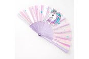 Små presenter till barn - Pocket Money Unicorn Hand Fan - assorted - 621507